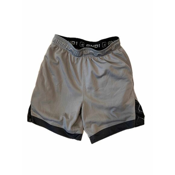 And1 Other - AND1 Gray Basketball Shorts Mens M